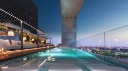 Skyline piscina rooftop